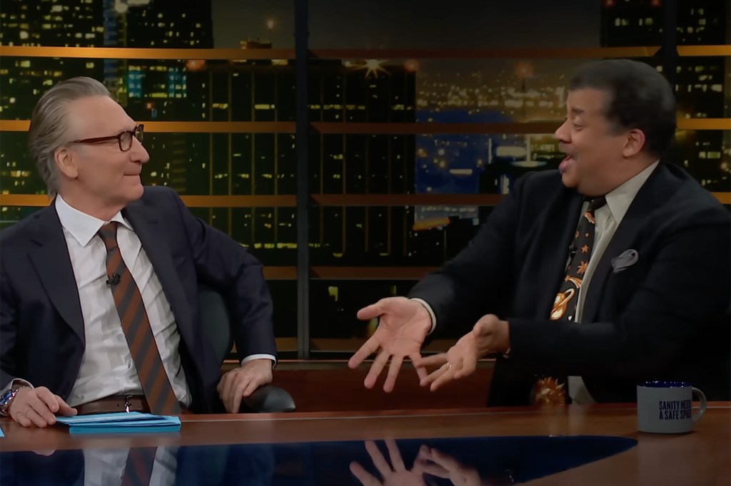 Bill Maher and Neil Degrasse Tyson